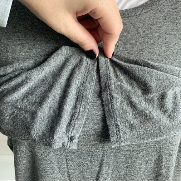 Forever 21 Gray Batwing Top - Picture 6 of 9